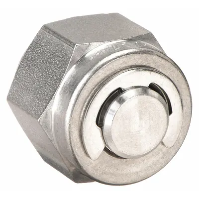 HAM-LET Compression Fitting Plug: 10 mm OD Fitting Size, Compression - Double-Ferrule Stainless Steel Fittings