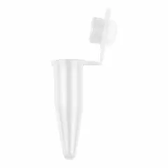 APPROVED VENDOR PCR Strip, 0.2 mL, Polypropylene, Conical Bottom, Domed Caps, Colorless, P3040