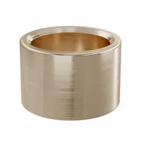 Sleeve Bearing: Bronze, SAE 841, 7/8 in Bore, 1 1/8 in OD, 3/4 in Lg, -35°F to 300°F, 10 PK (MPN AA1108-B)