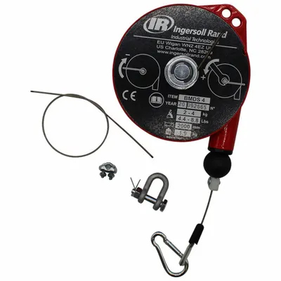 INGERSOLL RAND Tool Balancer: Non-Locking, 8.8 lb Max. Tool Wt, 6.5 ft Cable Lg, Aluminum - General Purpose Tool Balancers
