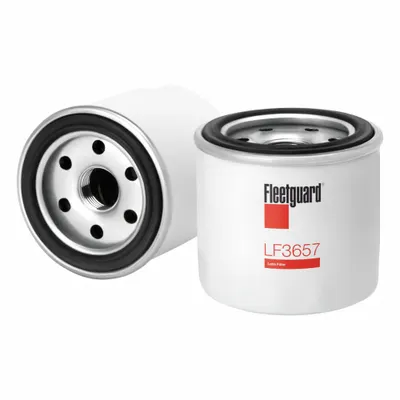 FLEETGUARD Automotive Oil Filter: B7487, LF3657, M20 x 1.5-6H INT Thread Size - Spin-On Oil Filters