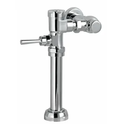 AMERICAN STANDARD Manual Flush Valve: American Std, Exposed, Top, 1.1 gpf Gallons per Flush - Toilet Manual Flush Valves