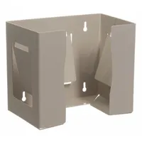 Protection Dispenser: Wall, 12 1/4 in x 7 5/8 in x 10 1/8 in, ABS, Tan (MPN PD100-0212)