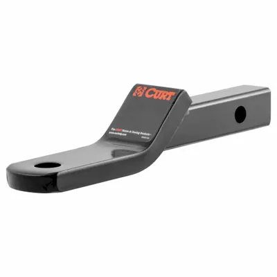 CURT Towing Ball Mount: II, 3/4 in Compatible Ball Shank Dia, Ball Mount Ball Mount - Ball Mounts