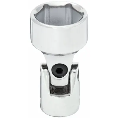 WESTWARD Flex Socket: 3/8 in Drive Size, 21 mm Socket Size, 6-Point, Std - 3/8" Drive Metric Flex Sockets