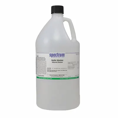 SPECTRUM Buffer - pH 4.01: Lab, 4 L Volume, Liquid, pH 7.00 +/-001 @ 25°C, Plastic - pH Buffers