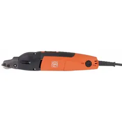Single-cut shear designed for cutting sheet metal, including curved cuts and corrugated metal. Steel capacity of 16 ga with a minimum cutting radius of 1 1/4 in. Suitable for applications such as HVAC ductwork, metal roofing, and automotive body panels.