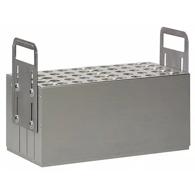 LABCONCO Heat Block: Aluminum, 15 in Overall Wd, 15 in Overall Lg, 16 Wells, 125 mm Well Dia - Dry Bath Blocks