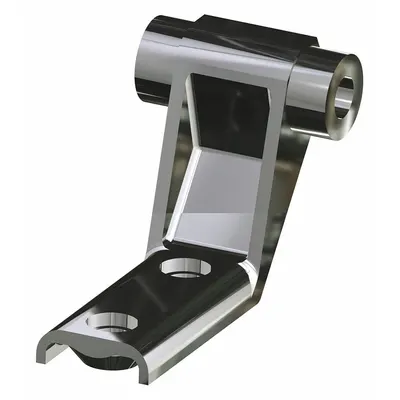 CHICAGO FAUCETS Cast Brass Pedal Bracket 834-013JKCP - Faucet Foot Pedal & Knee Pedal Replacement Parts