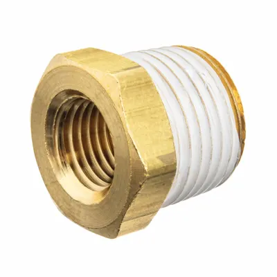 OEM APPROVED VENDOR ZUSA-PF-10667 1 1/2 in x 1 in Class 125 Brass - Threaded Low-Pressure Pipe Fittings for Potable Water with Thread Sealant
