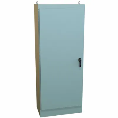 HAMMOND Electrical Enclosure: Steel, 90 in x 36 in x 20 in, NEMA 12, Solid Cover - Steel Dust-Tight Enclosures