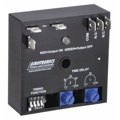 AIROTRONICS Multi-Function Encapsulated Timing Relay: Surface Mounted, 230V AC - Surface-Mounted Relays
