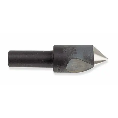 KEO Countersink: 100°, 1 Flute, 1 1/4 in Body Dia, 1 1/4 in Shank - Fast-Cutting Single-Flute Countersinks