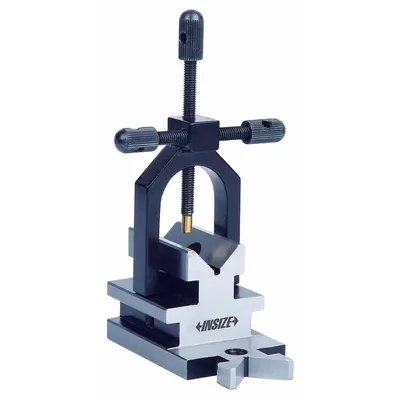 INSIZE V-Block: V-Block, Individual V-Block, 3 1/2 in x 1 7/8 in x 1 7/8 in - Cast Iron, Steel & Magnetic V-Blocks