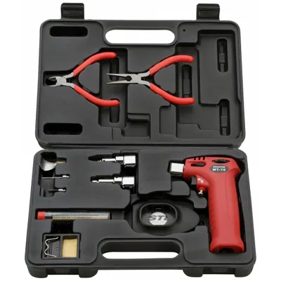 MASTER APPLIANCE 4-in-1, Self-Igniting Heat Tool Kit: 120 min Run Time - 3-in-1 Tabletop Butane Torches
