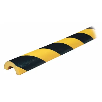 KNUFFI Radius Corner Guard: Polyurethane Foam, Round Shape, 197 in Overall Lg - Corner Protectors