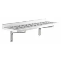 CAMSHELVING PREMIUM Wall Shelf Kit: Solid Shelf, 48 in x 14 in x 13 1/2 in, Gray (MPN EACSWS1448VK480)