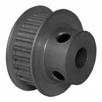 DAYTON Timing Pulley: Curvilinear, Fixed, For 6 mm Belt Wd, 24 Teeth, 3 mm Pitch, Aluminum (MPN 24-3M06M6FA6)