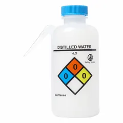 APPROVED VENDOR 36-1003 Wide Mouthed Integrated Spout Wash Bottle