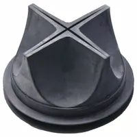 JAY R. SMITH MFG. CO Stink Stopper Quad Close Trap Seal: 6 in Overall Dia, 2 5/8 in Overall Ht (MPN 2692-06)