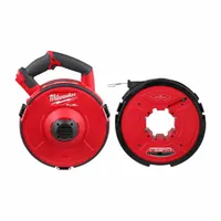 Fish Tape and Replacement Cartridge: ANGLER Series, M18, 240 ft Tape Lg, Steel, Bare Tool (MPN 2873-20, 48-44-5178)