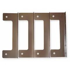 Surface-mount bracket designed for use with 25 to 50 kW Dayton electric unit heaters. Fits units rated 30 to 50 kW. Includes mounting hardware. Outside dimensions 23-1/4 in height by 7 in width. Bronze finish.