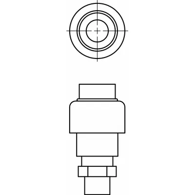 Parker Mounting Adapter for Hydraulic Tank Desiccant Breather - Mounting Adapters for Hydraulic Tank Desiccant Breathers