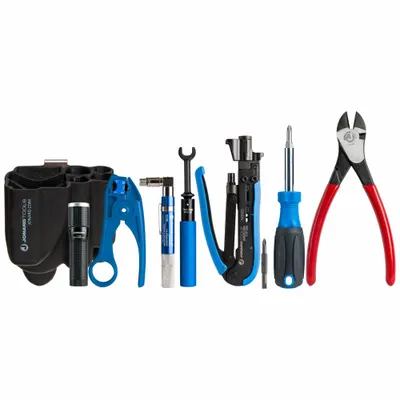 JONARD TOOLS Communications Tool Kit: 7 Total Pcs, Tool Pouch - Communications Tool Sets