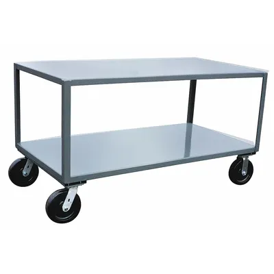 OEM Work Table: Fixed Ht - Steel-Top Mobile Worktables