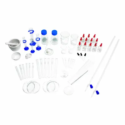 UNITED SCIENTIFIC Lab Glassware Set: Mixed Glassware Set, Glass (MPN GLSKIT1) - Lab Glassware Sets
