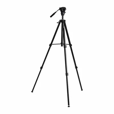 LEICA Tripod: Folding, 2 3/16 ft – 5 7/8 ft, Adj/Flat Head, Carrying Strap/Case - Laser Level Tripods