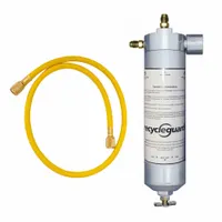 AIRSEPT A/C Recycle Guard: Automotive A/C, Aluminum, 3 Pieces, 2 21/32 in Outside Dia, 36 in (MPN 72101)
