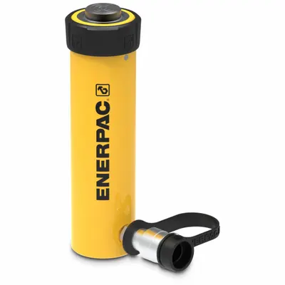ENERPAC Hydraulic Ram: Single Acting, 15 ton Nominal Capacity, 6 in Nominal Stroke Lg - General Purpose Rams