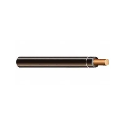 OEM Building Wire: Copper, 12 AWG, 1 Conductors, Solid, Black, 1,000 ft Lg - Copper THHN/THWN-2 Building Wires