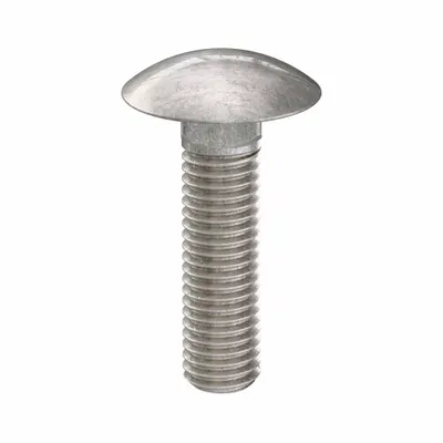 USA INDUSTRIALS Carriage Bolt: Square Neck, 1/2"-13 Thread Size, 2 in lg, Stainless Steel - 316 Stainless Steel Square Neck Carriage Bolts