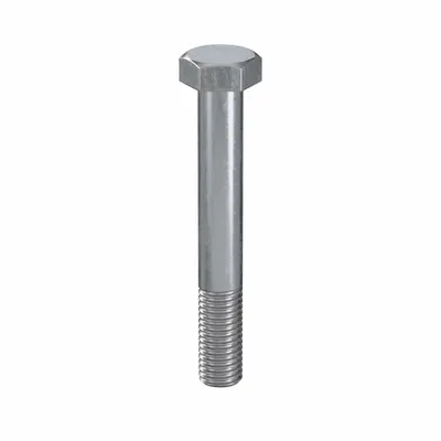 LINDSTROM Hex Head Cap Screw: Steel, Class 8.8, Zinc Plated, M14, Metric, 100 mm lg - Class 8.8 Steel Hex Head Cap Screws