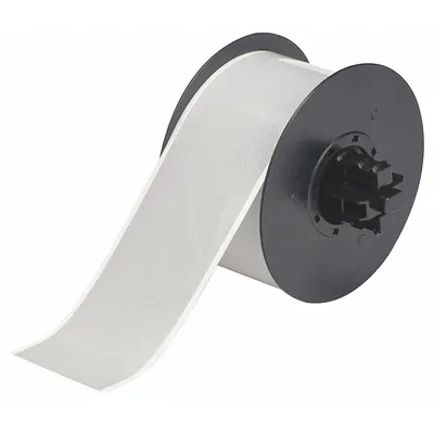 BRADY Continuous Label Stock: 2 1/4 in x 100 ft, Metalized Polyester - Brady Continuous Label Rolls