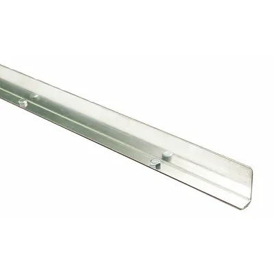 ASHLAND CONVEYOR Conveyor Guard Rail: For Straight Frame Shape, 5 ft Overall Lg, Steel - Metal Conveyor Guard Rails