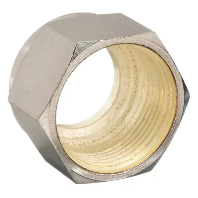 PARKER Compression Fitting Nut: 5/8 in OD Fitting Size, Compression - Double-Ferrule Stainless Steel Fittings
