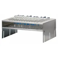 LABCONCO Test Tube Holder: Test Tube Holder, Holders, Stainless Steel, 6 in Overall Ht (MPN 4546100)