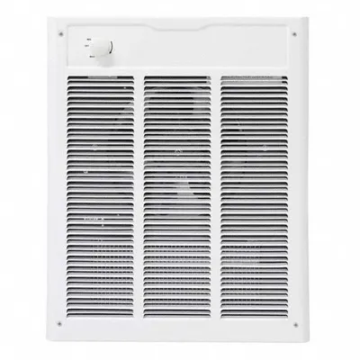 CADET Wall Fan Heater: Commercial Grade, 2000 W/1500 W/4000 W/3000 W, Thermostat Included - Standard Electric Baseboard Heaters