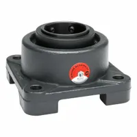 MOLINE BEARING 4 Bolt Flange Bearing: Spherical Roller, 2 15/16 in Bore, Cast Iron, Set Screws, Iron (MPN 29111215)