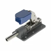 JERGENS Straight-Line Toggle Clamp: Flange Base Mounting, Locking Horizontal Handle, 5/16-18 (MPN 70158)