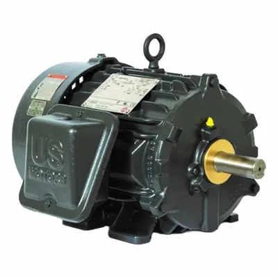 U.S. MOTORS General Purpose Motor: Flange Mount, Totally Enclosed Fan Cooled, 10 hp - Rigid Base 3-Phase General Purpose AC Motors