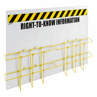 BRADY Information Station: Information Station, 30 in Overall Ht, 24 in Overall Wd - Safety