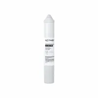 NEPHROS Carbon Block Filter: 1 micron, 1.6 gpm, 3,145 gal, 17 in Overall Ht, 3 in Overall Dia (MPN 70-19031-E60)