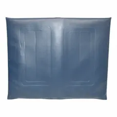 This upholstery bolt is a seat and back component for wheelchairs, compatible with ALCO equipment. It measures 22 inches in overall width and 18 inches in overall height, providing a mounting point for wheelchair upholstery.