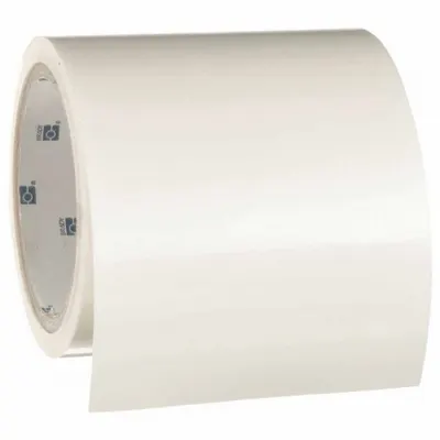BRADY Laminate Roll: Laminate Roll, Polyester, Clear, Permanent Adhesive, 4 1/2 in Ht - Label Protection Tapes