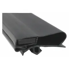 Replacement door gasket for commercial refrigerators and freezers. Designed to provide a tight seal, preventing cold air loss and maintaining temperature stability. Suitable for walk-in coolers, reach-in units, and display cases.