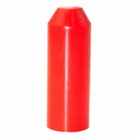 ELECTRIDUCT Heat Shrink End Caps: 25 Pk, 1 in I.D. Before Shrinking, 0.31 in I.D. After Shrinking (MPN HSEC-100-UV-RD-25PK)
